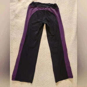 lululemon athletica Black and Purple wide leg Pants